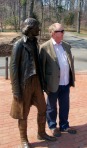Thomas Jefferson and I.